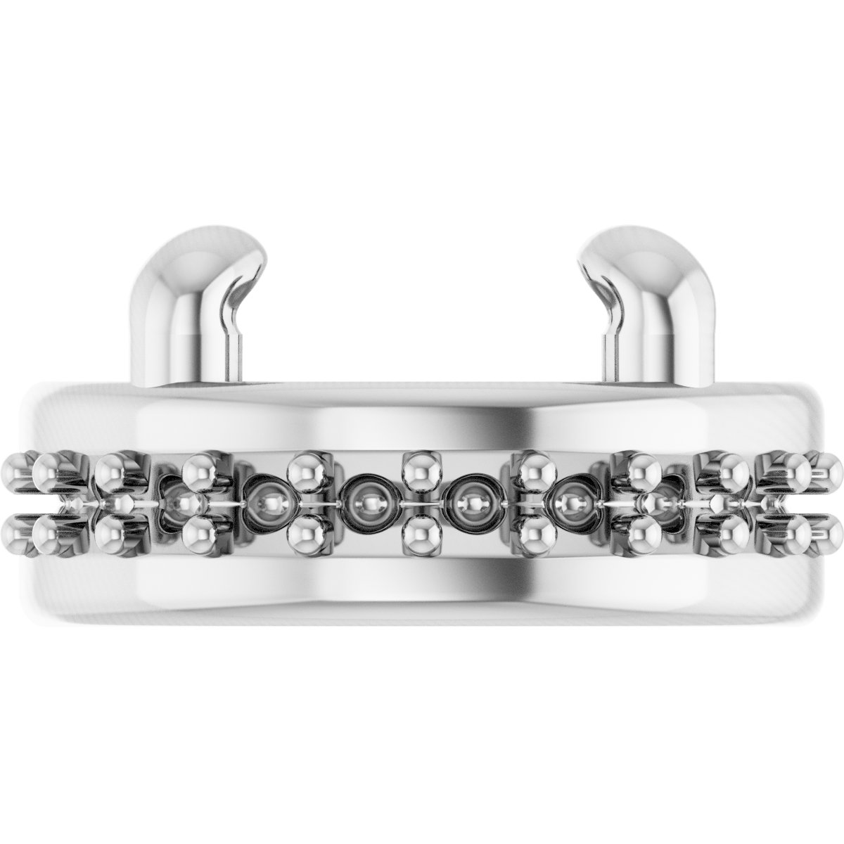 4-Prong Claw Hidden Halo-Style Top Setting