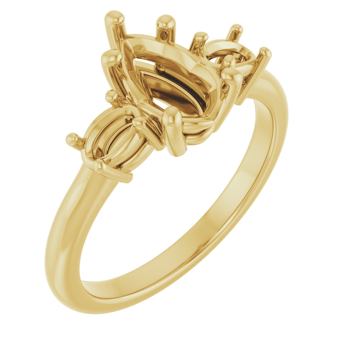 Three-Stone Engagement Ring