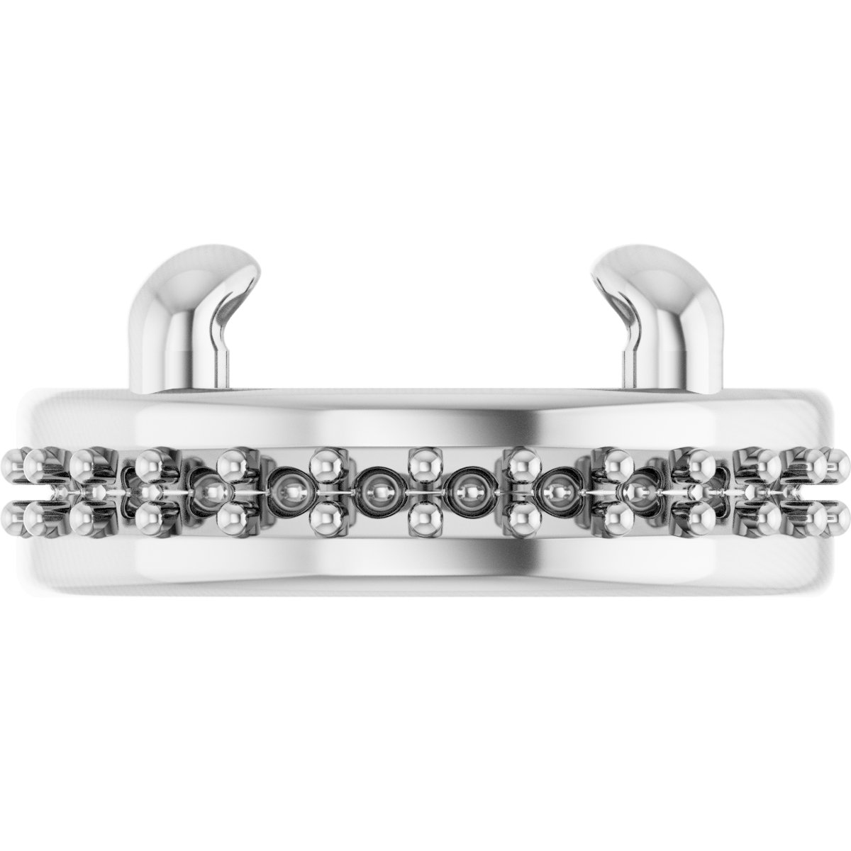 4-Prong Claw Hidden Halo-Style Top Setting