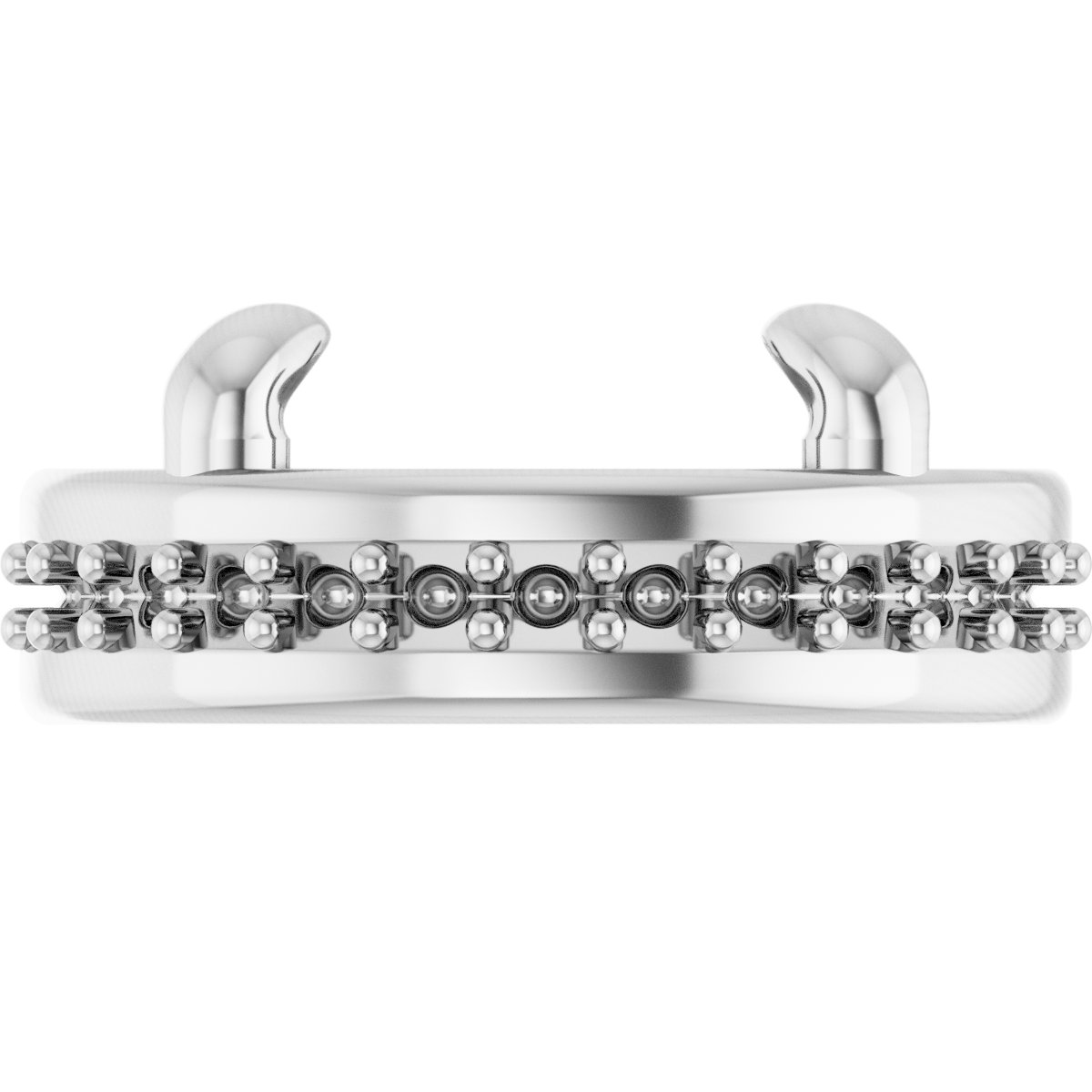 4-Prong Claw Hidden Halo-Style Top Setting