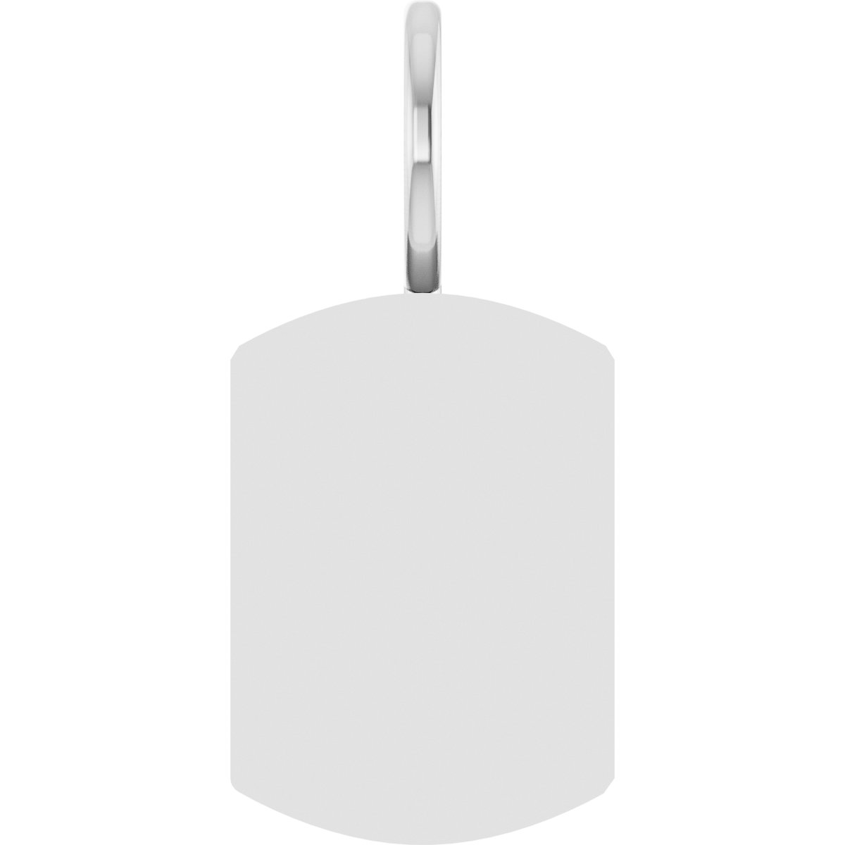 Engravable Dog Tag Charm/Pendant