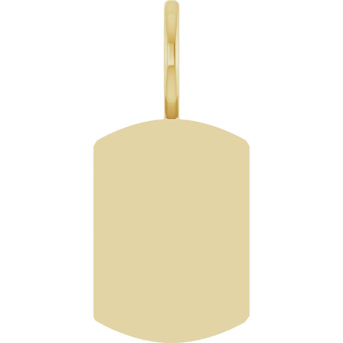 Engravable Dog Tag Charm/Pendant