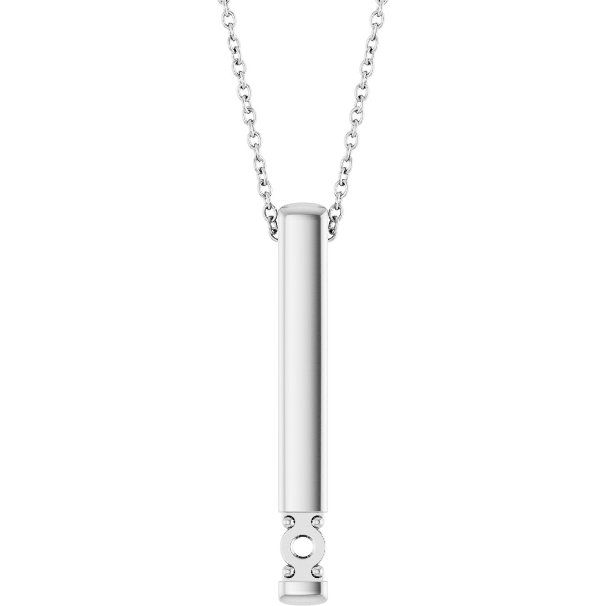 Family Bar Necklace or Slide Pendant