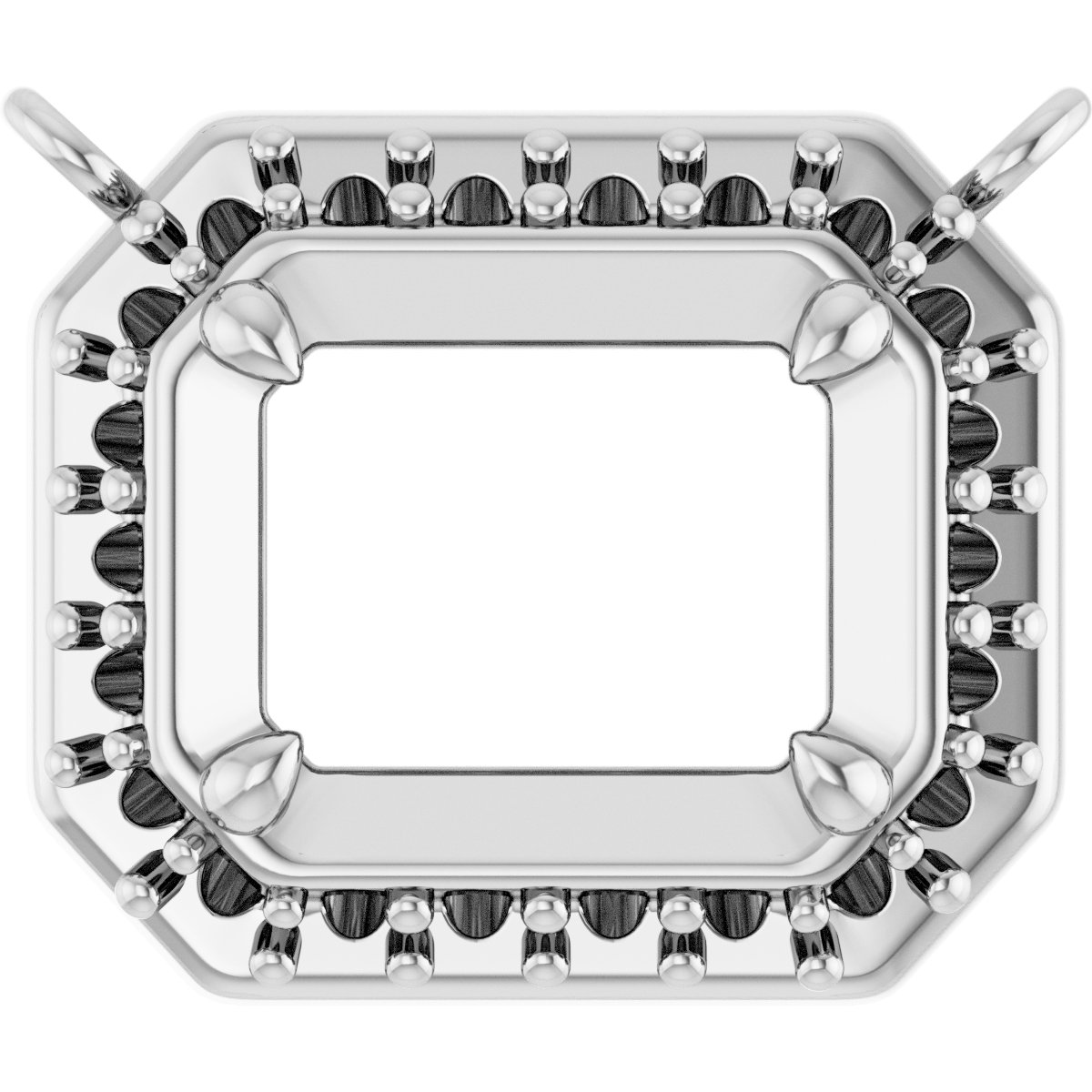 Halo-Style Necklace Center