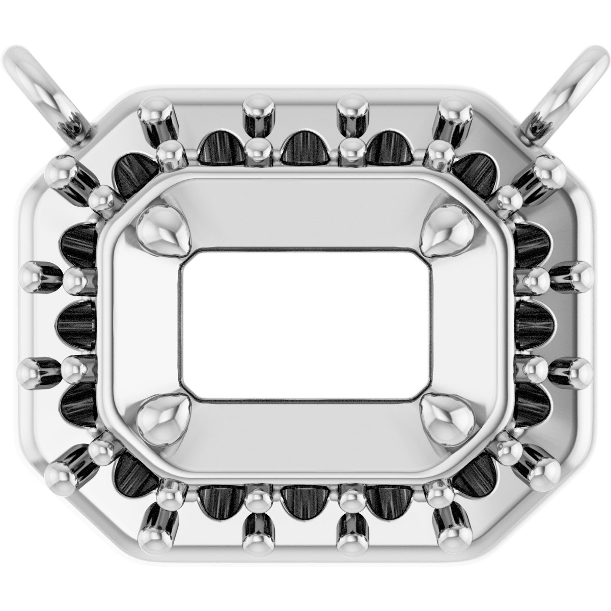 Halo-Style Necklace Center