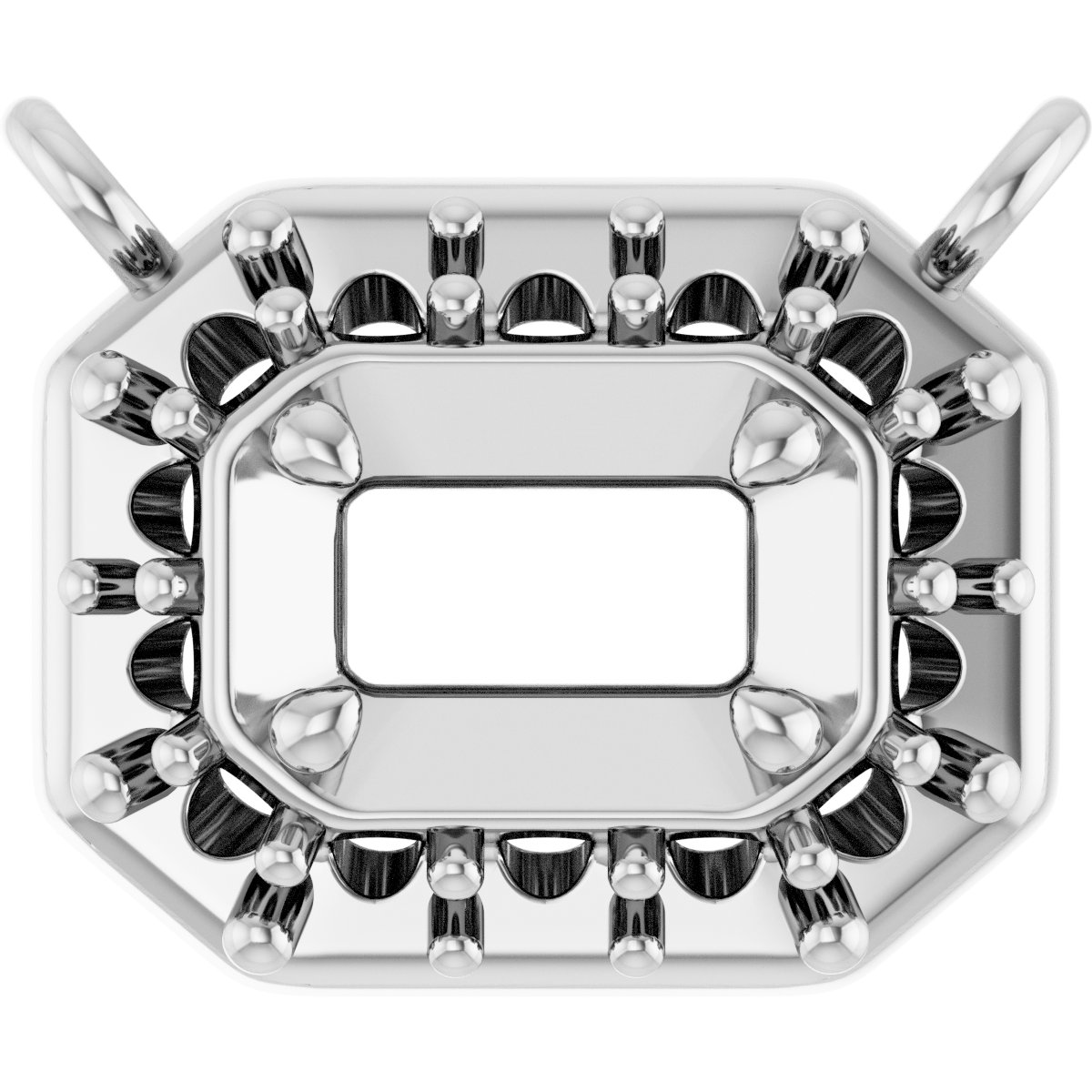 Halo-Style Necklace Center