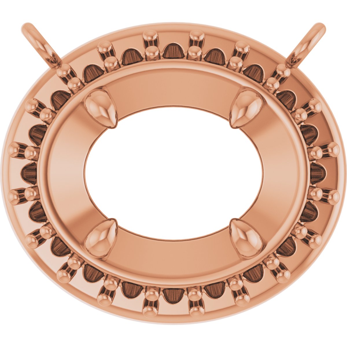 Halo-Style Necklace Center