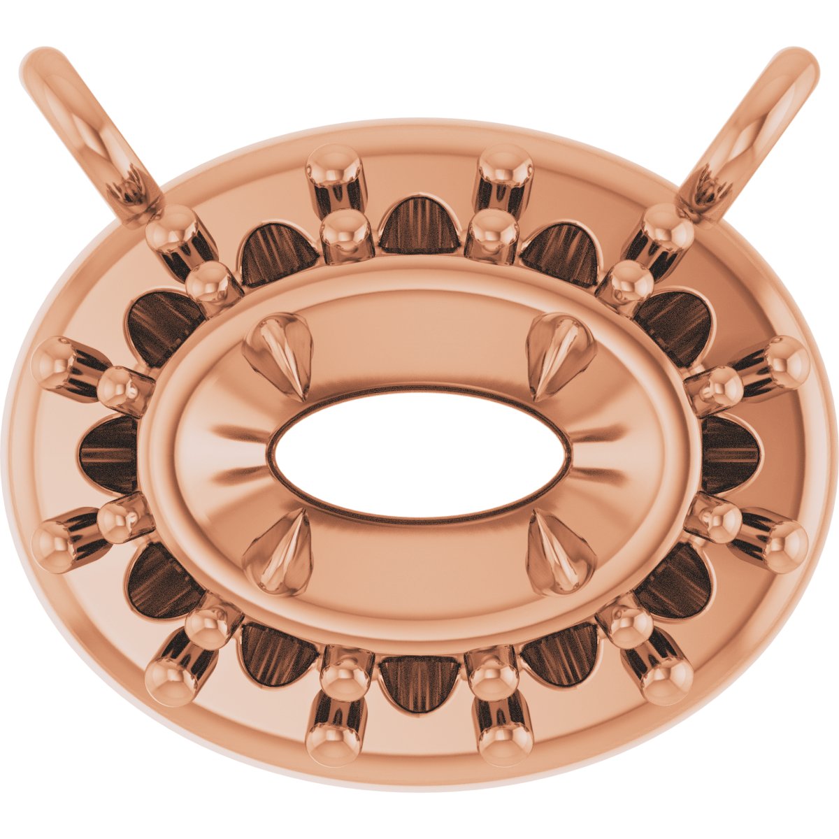 Halo-Style Necklace Center