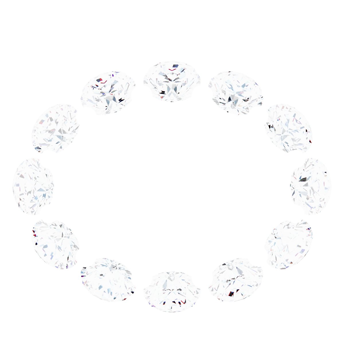 Halo-Style Necklace Center