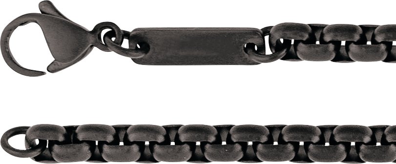 4 mm Rounded Box Chain