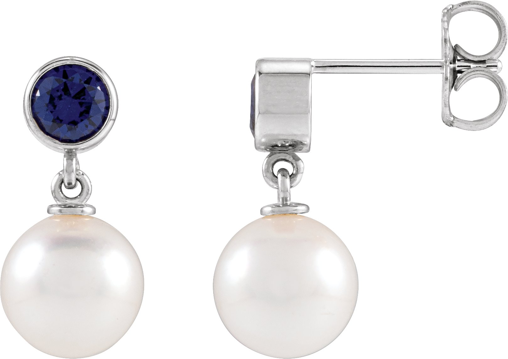 Accented Pearl Earrings