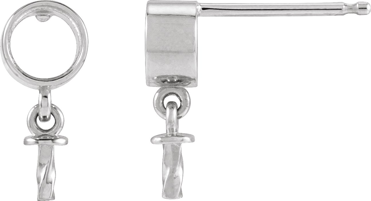 Accented Pearl Earrings