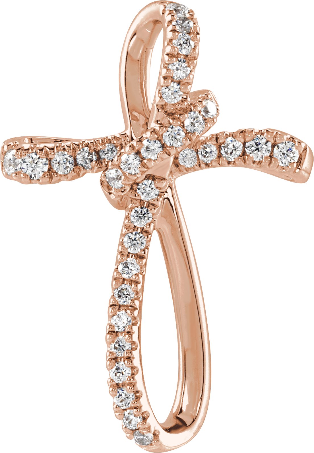 Accented Cross Pendant