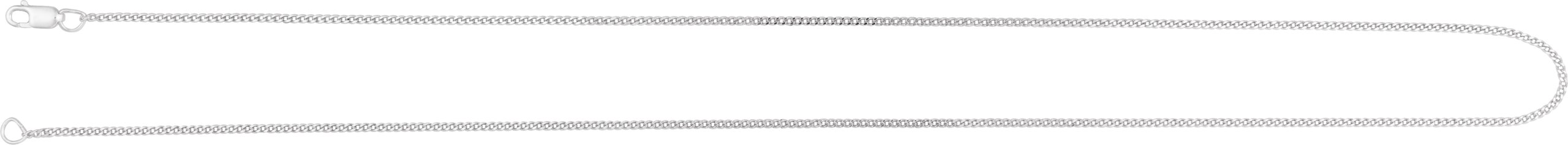 Sterling Silver 1.35 mm Diamond-Cut Curb 16 Chain