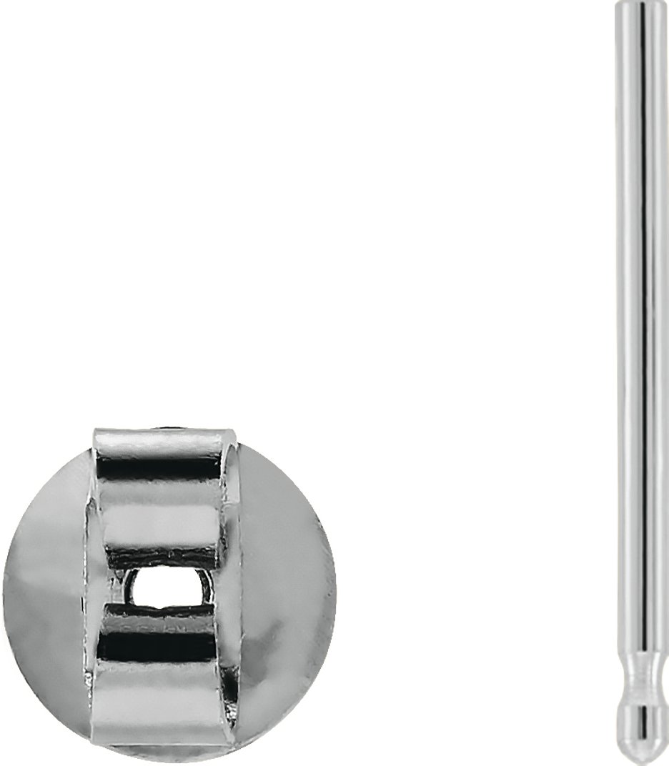 4-10 mm OD Friction Earring Post & Back Set