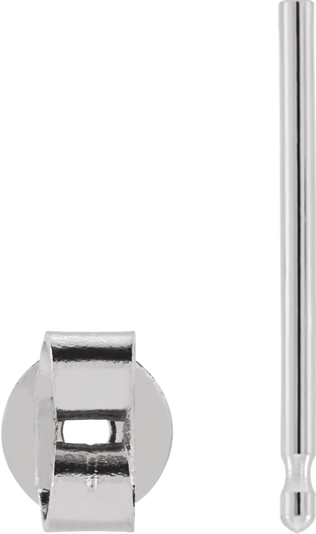 4-10 mm OD Friction Earring Post & Back Set