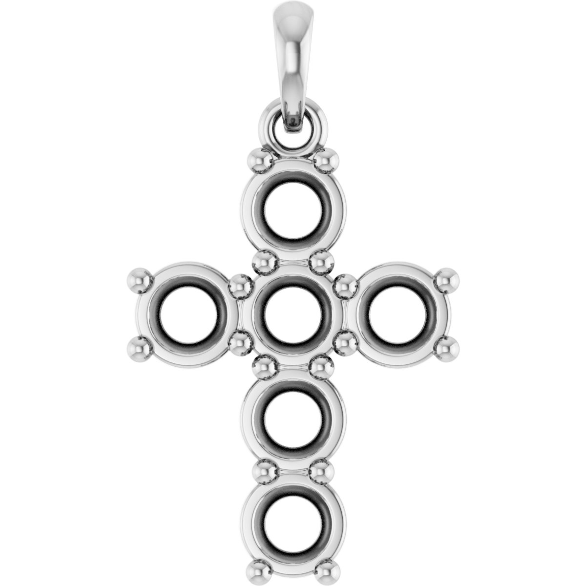 Accented Cross Necklace or Pendant