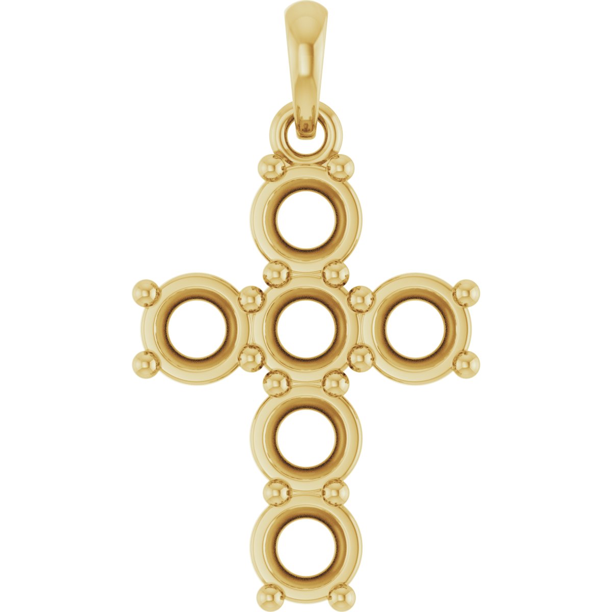Accented Cross Necklace or Pendant