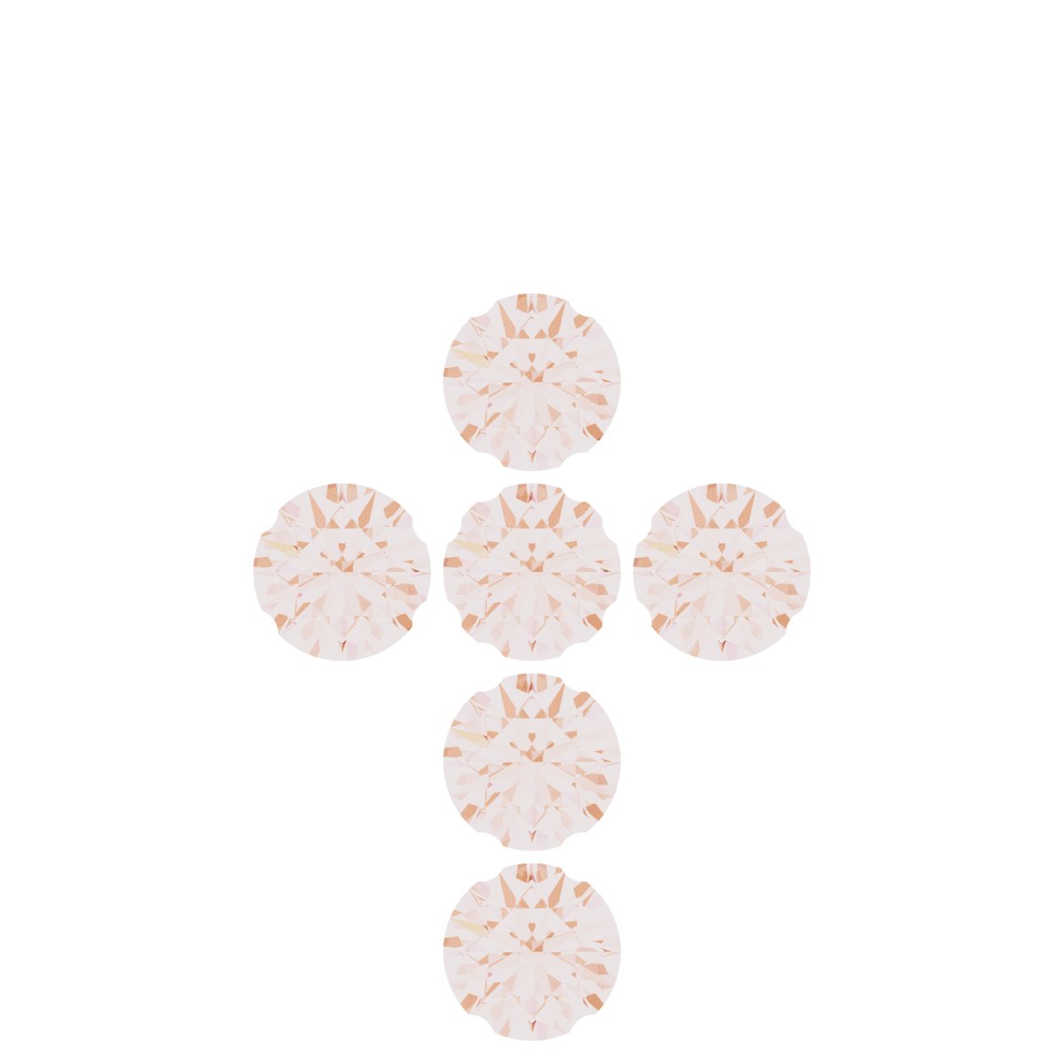 Accented Cross Necklace or Pendant