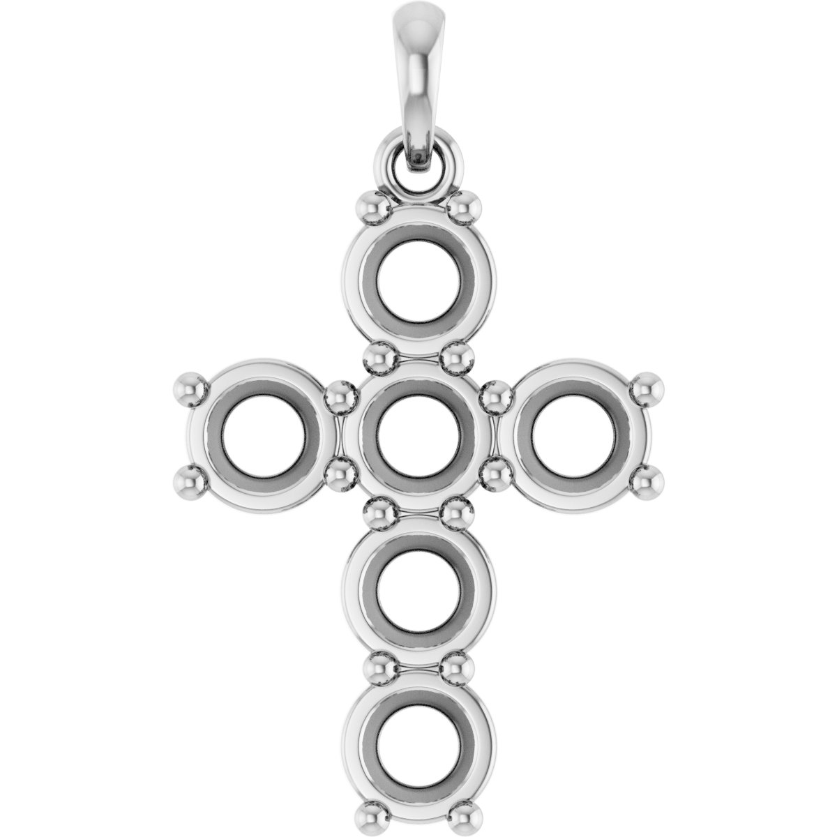 Accented Cross Necklace or Pendant