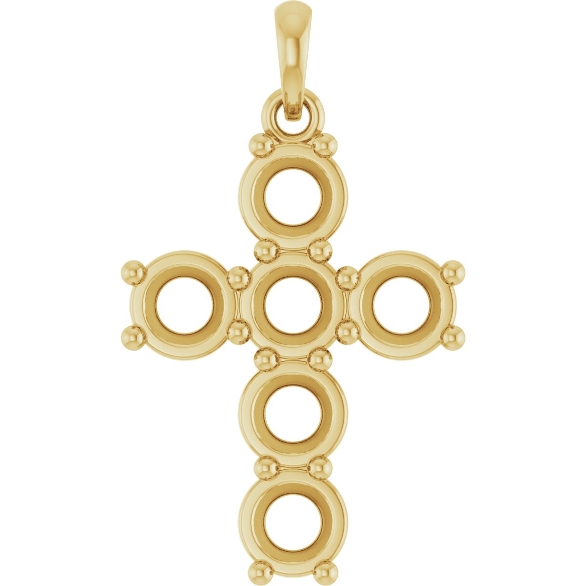 Accented Cross Necklace or Pendant