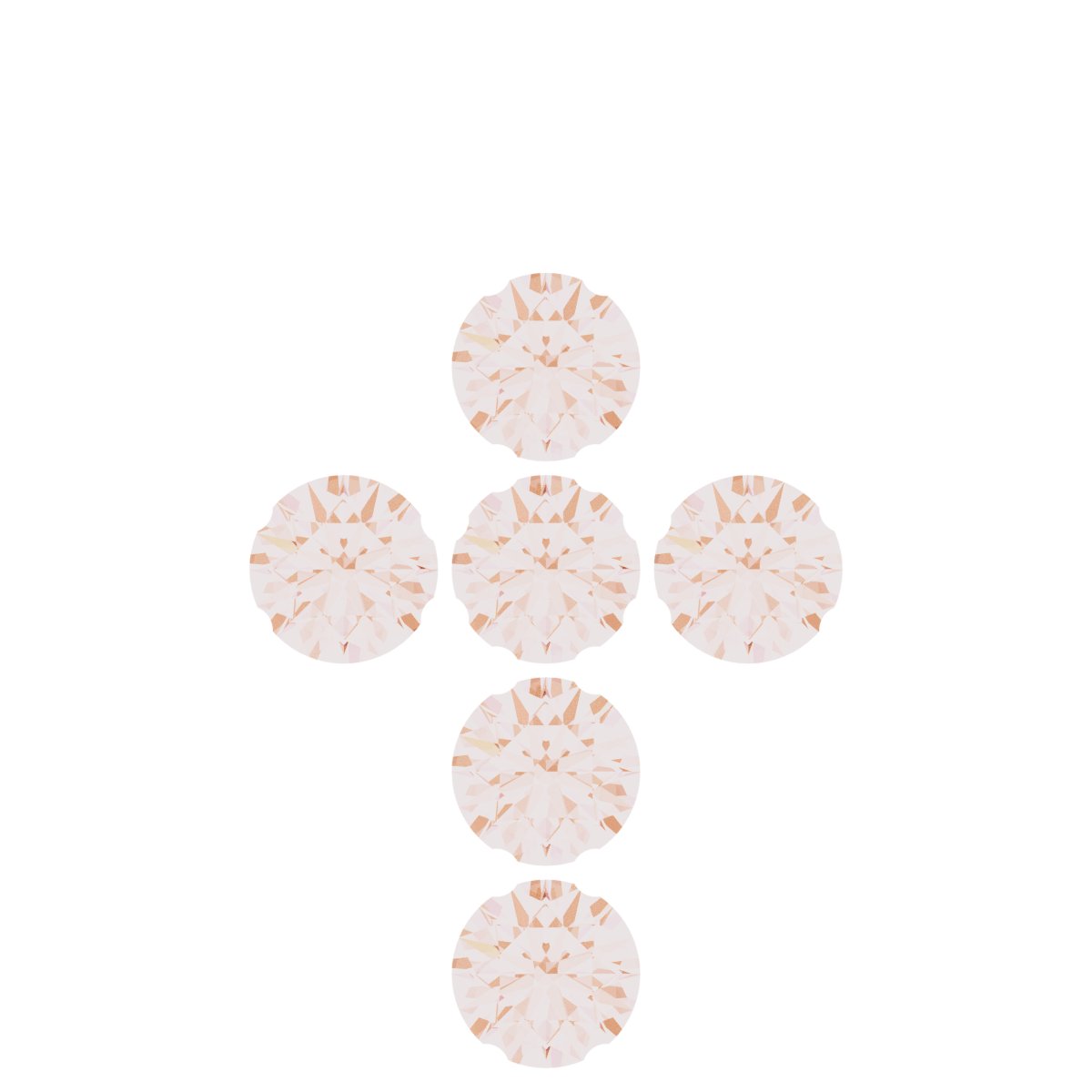 Accented Cross Pendant