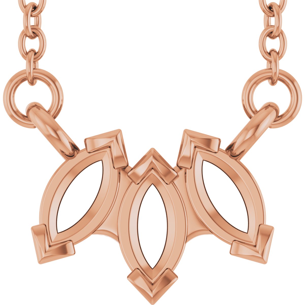 Three-Stone Necklace or Center