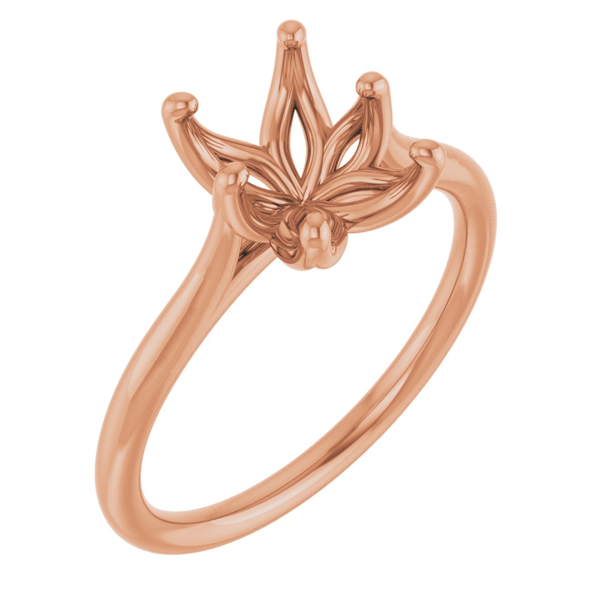 Cathedral-Style Solitaire Engagement Ring
