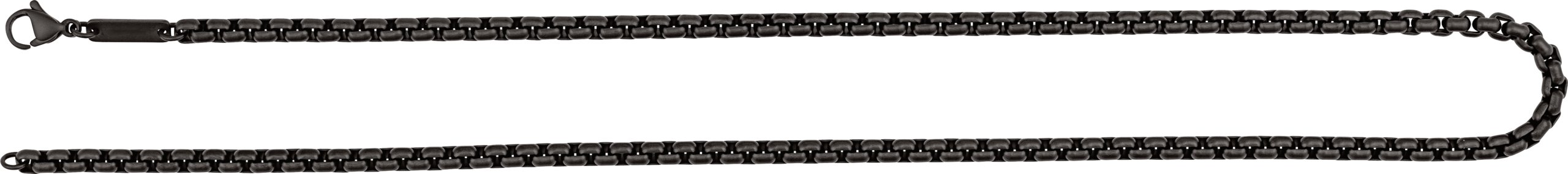 Titanium 4 mm Round Box 24 Chain