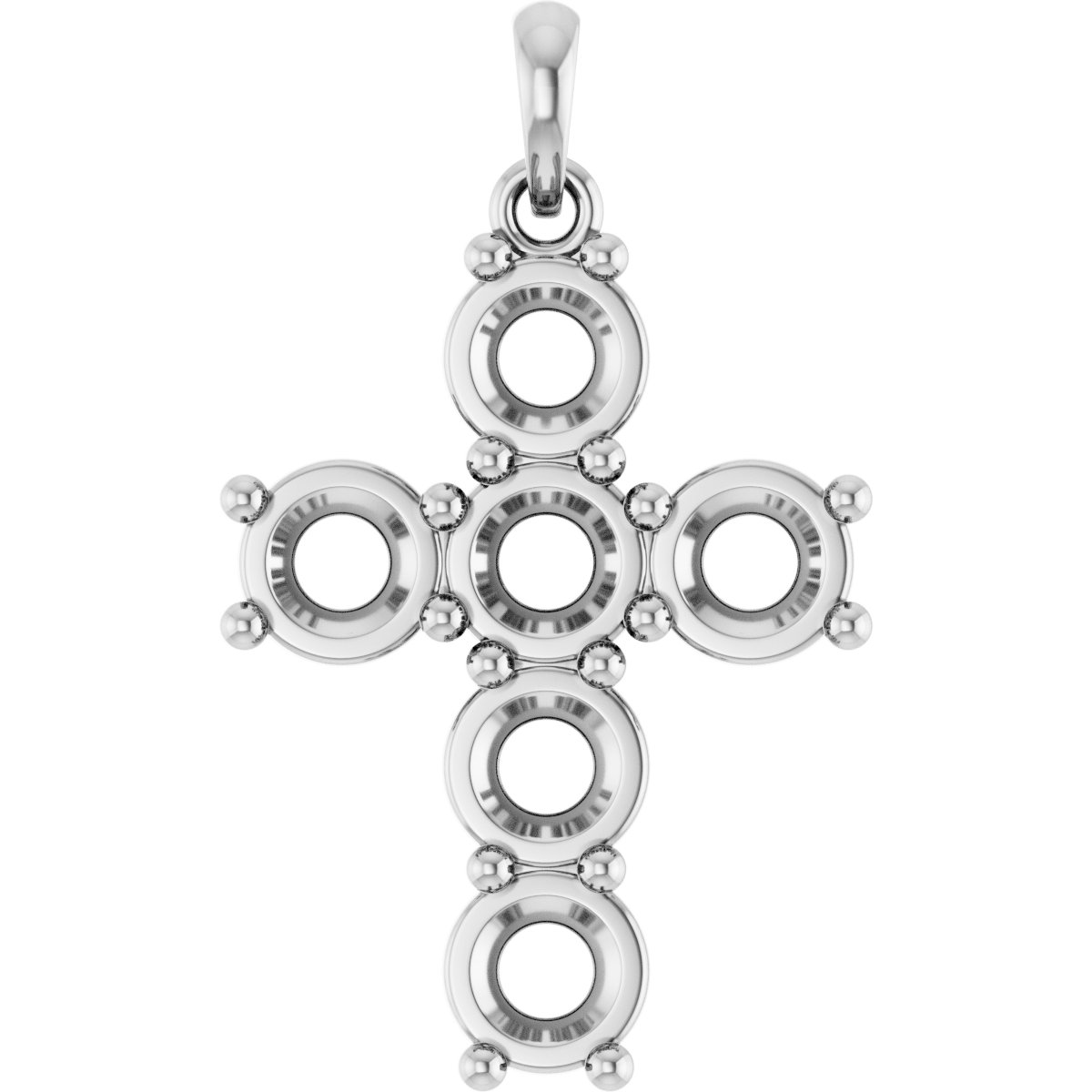 Accented Cross Necklace or Pendant