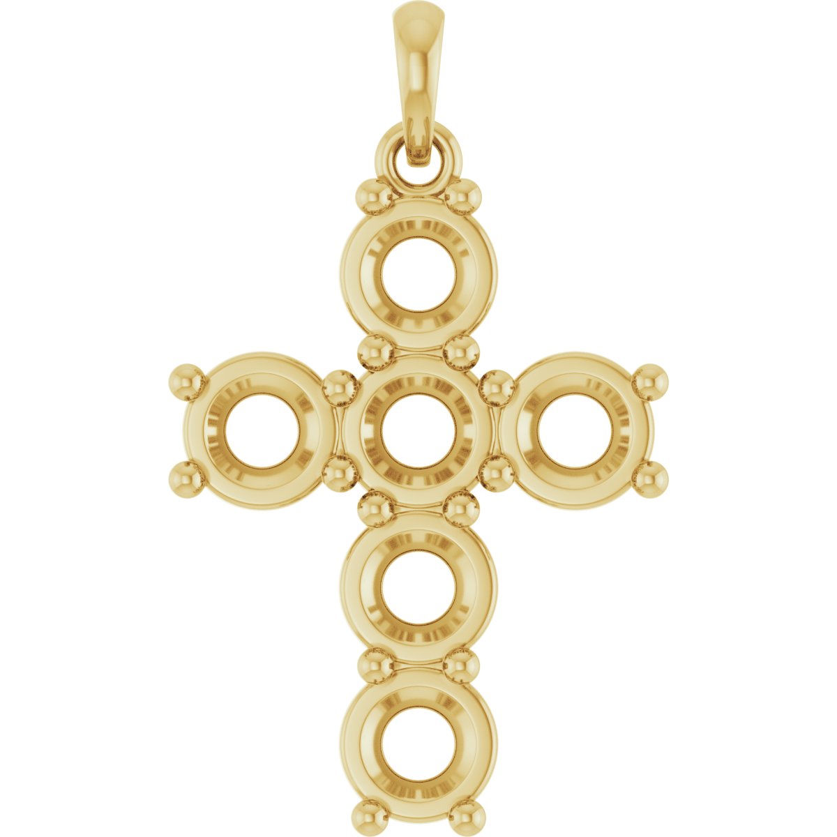 Accented Cross Necklace or Pendant