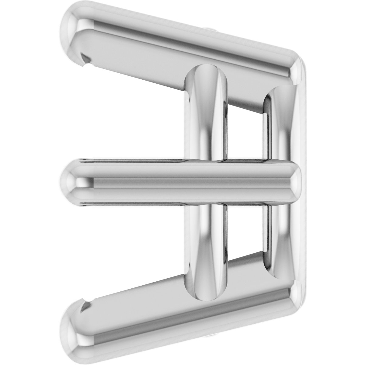Oval 6-Prong Low Earring Setting
