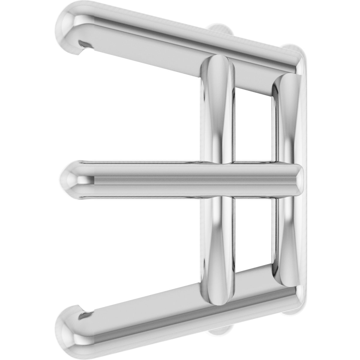 Oval 6-Prong Low Earring Setting