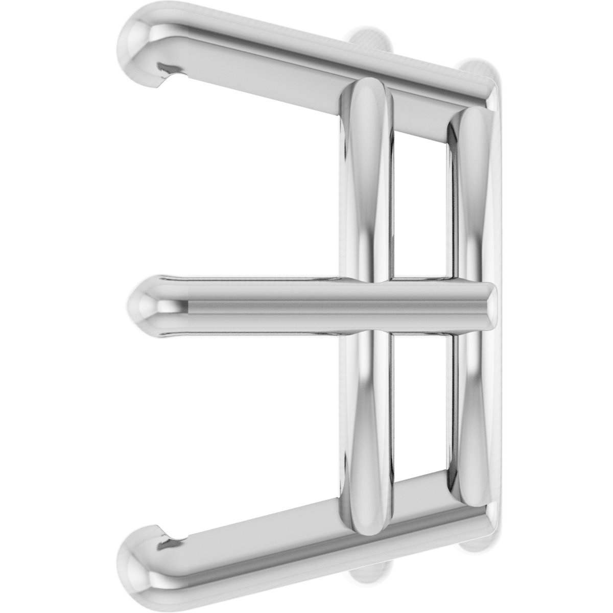 Oval 6-Prong Low Earring Setting