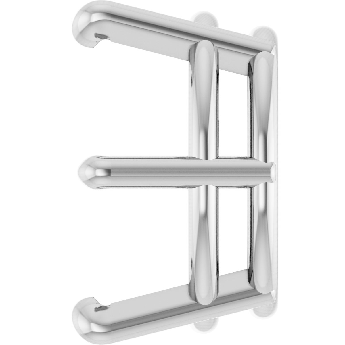 Oval 6-Prong Low Earring Setting