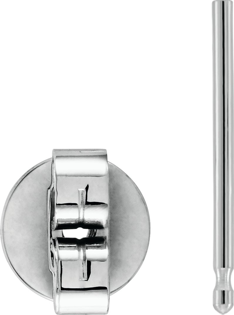 4-10 mm OD Friction Earring Post & Back Set