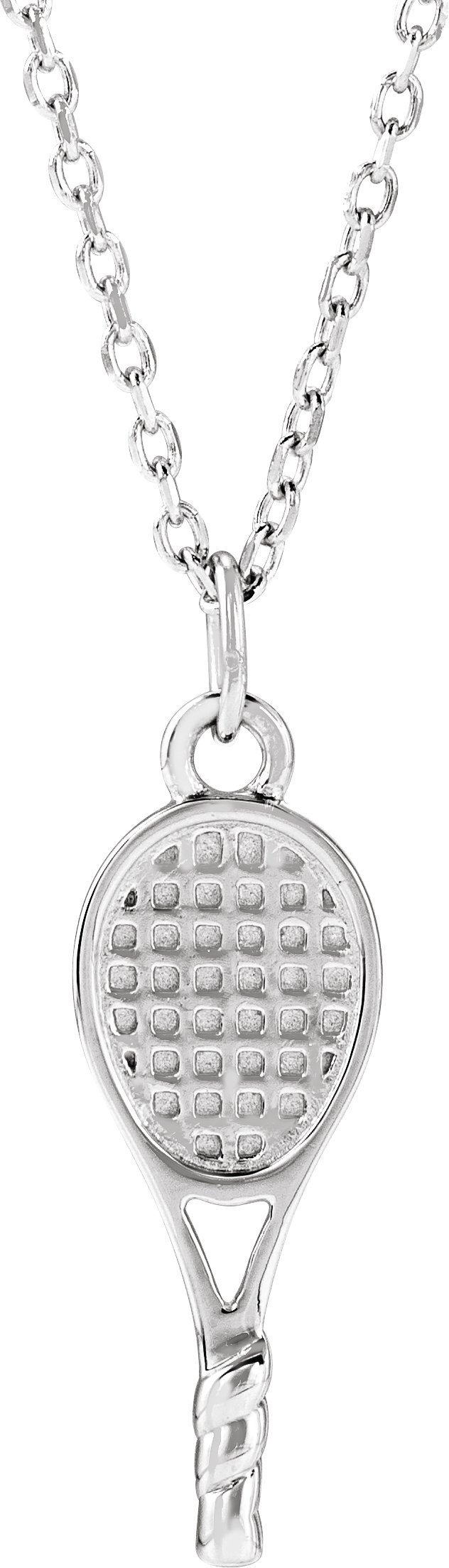 Tennis Racket Necklace or Pendant