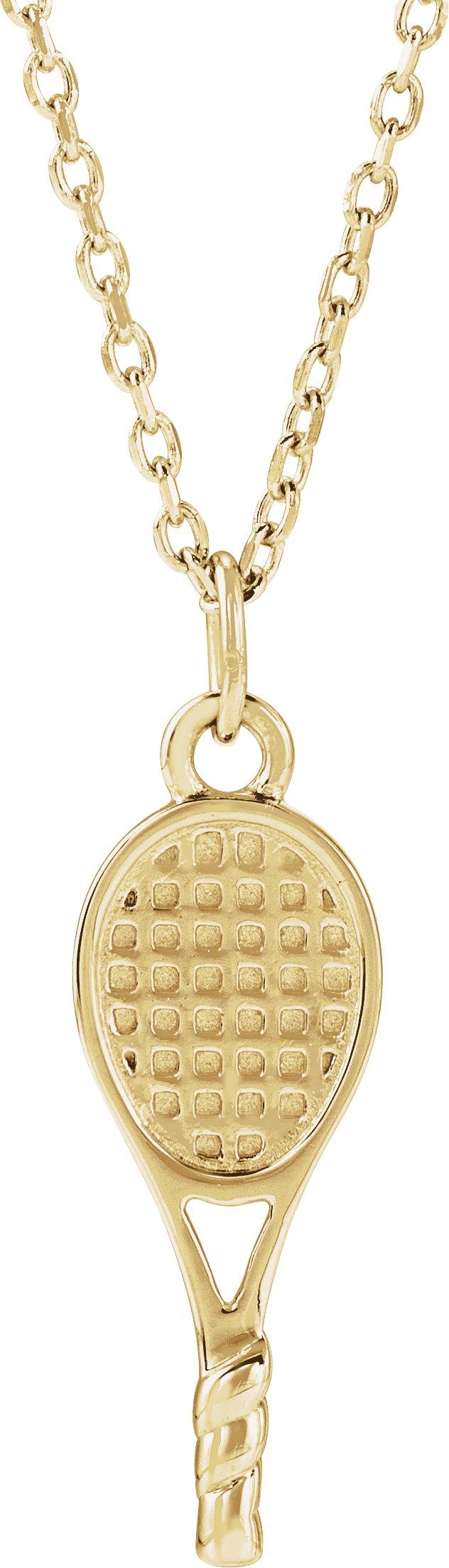 Tennis Racket Necklace or Pendant
