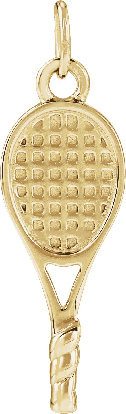 Tennis Racket Necklace or Pendant
