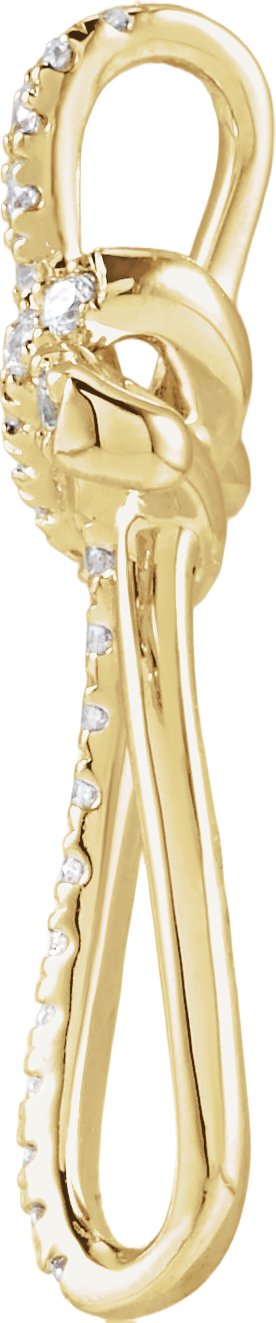 Alternative view of Accented Cross Pendant