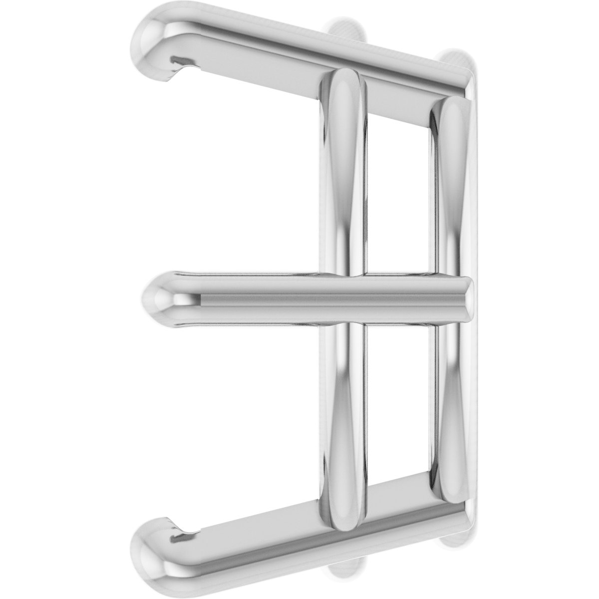 Oval 6-Prong Low Earring Setting