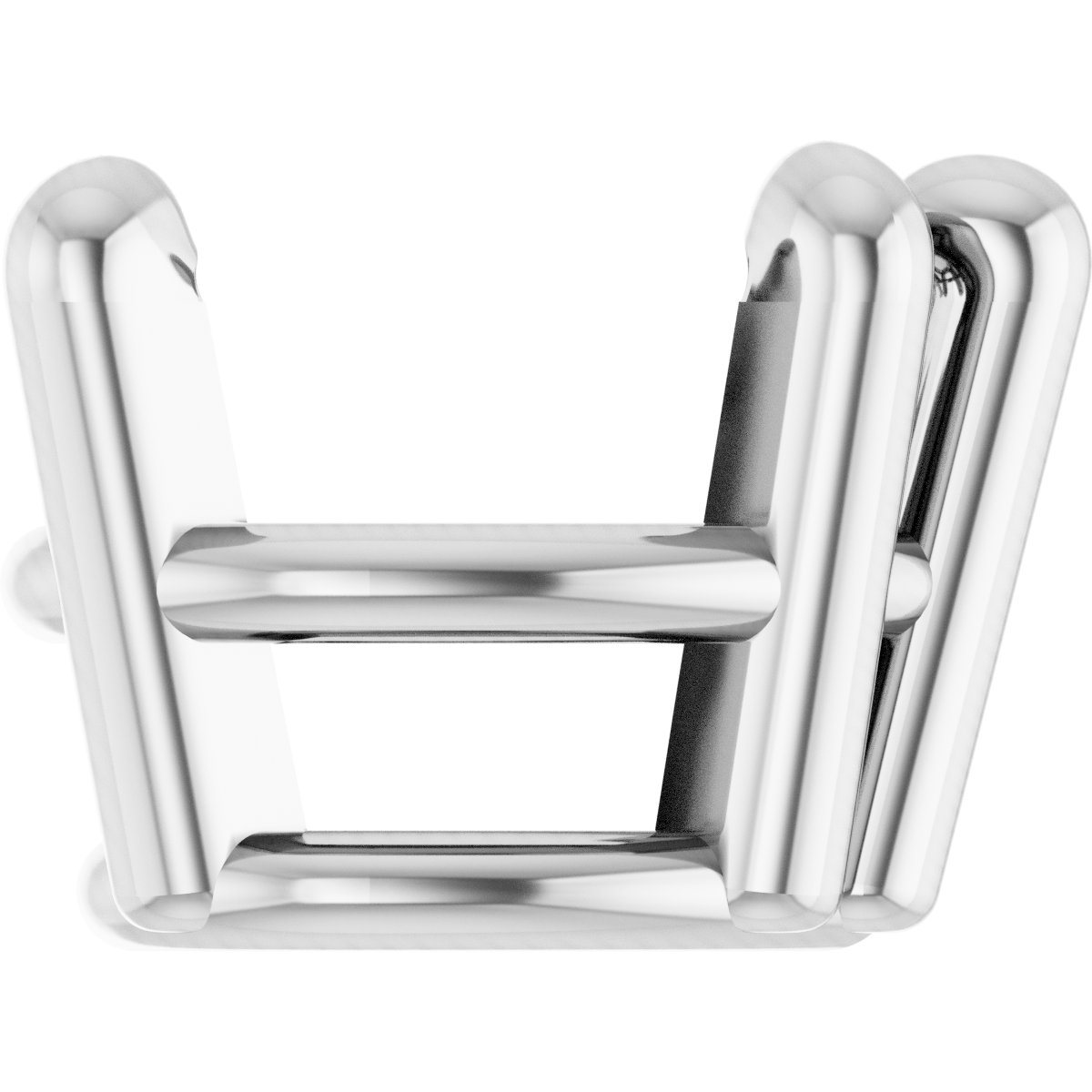 Pear 5-Prong Lightweight Basket Setting