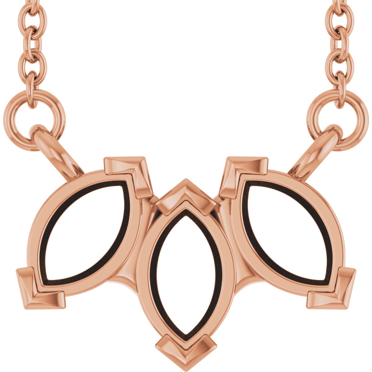 Three-Stone Necklace or Center