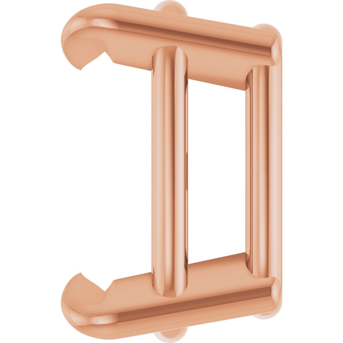 Pre-Notched Claw-Prong Earring Setting