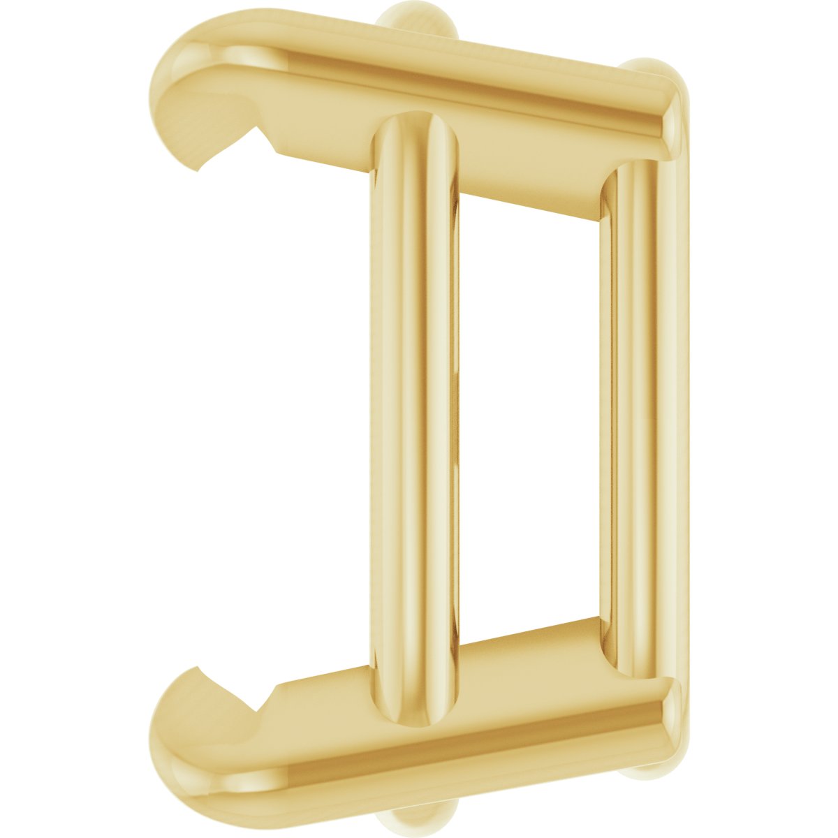 Pre-Notched Claw-Prong Earring Setting