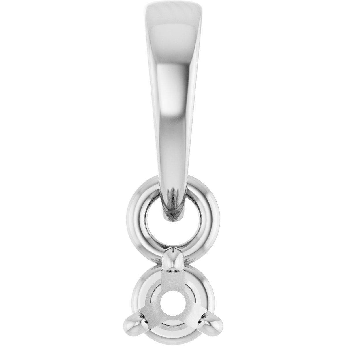 Round 3-Prong Pendant