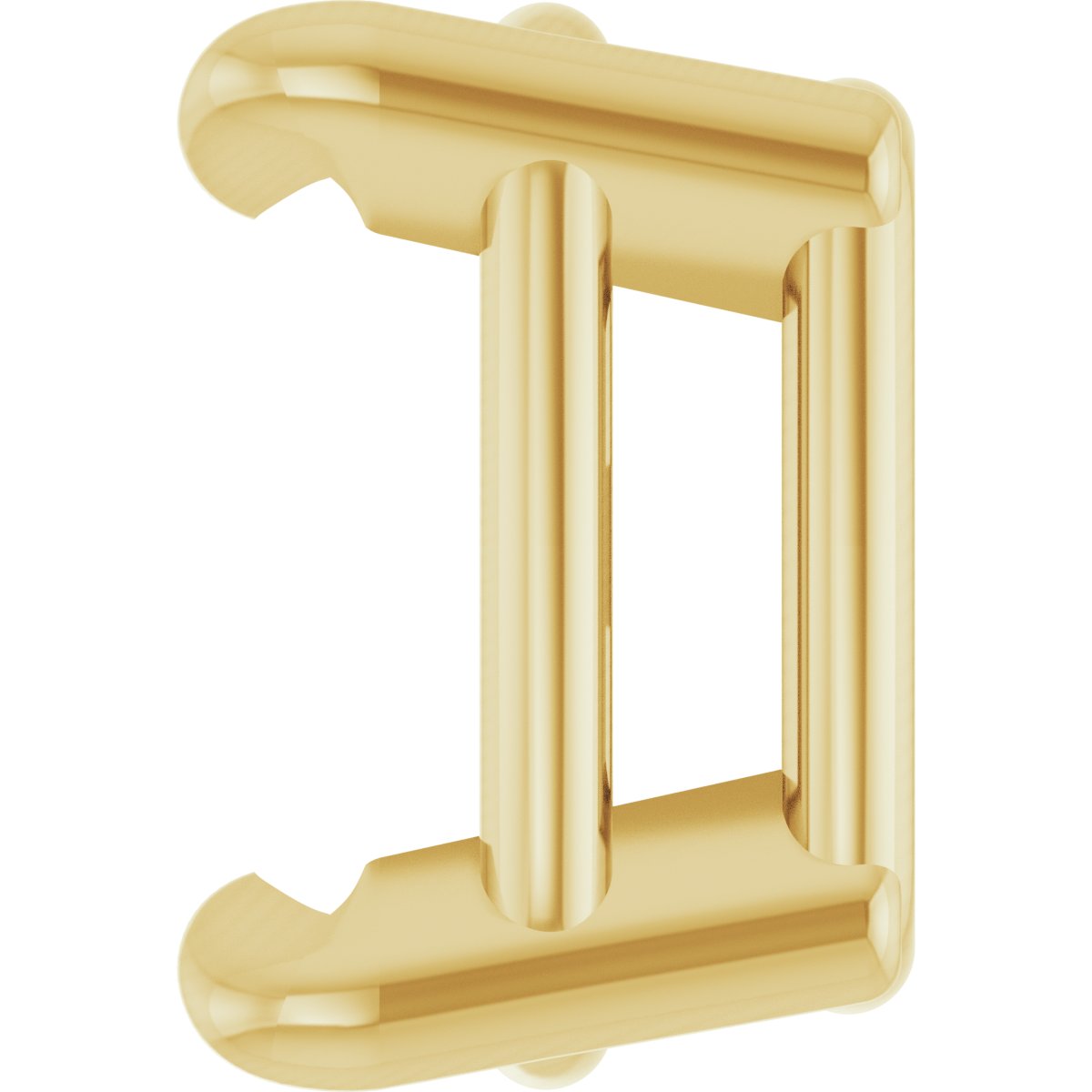 Pre-Notched Claw-Prong Earring Setting