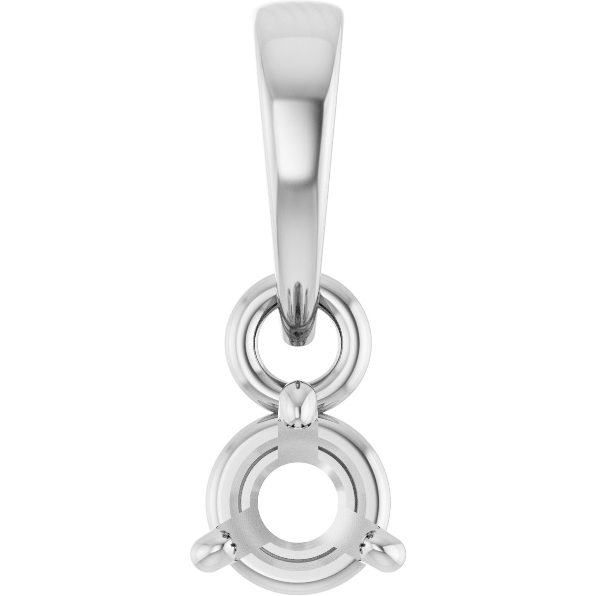 Round 3-Prong Pendant