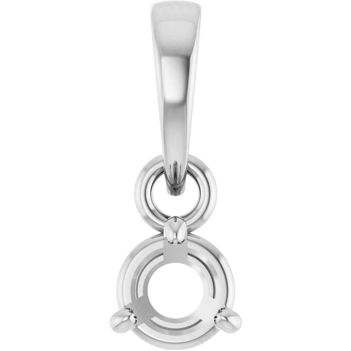 Round 3-Prong Pendant