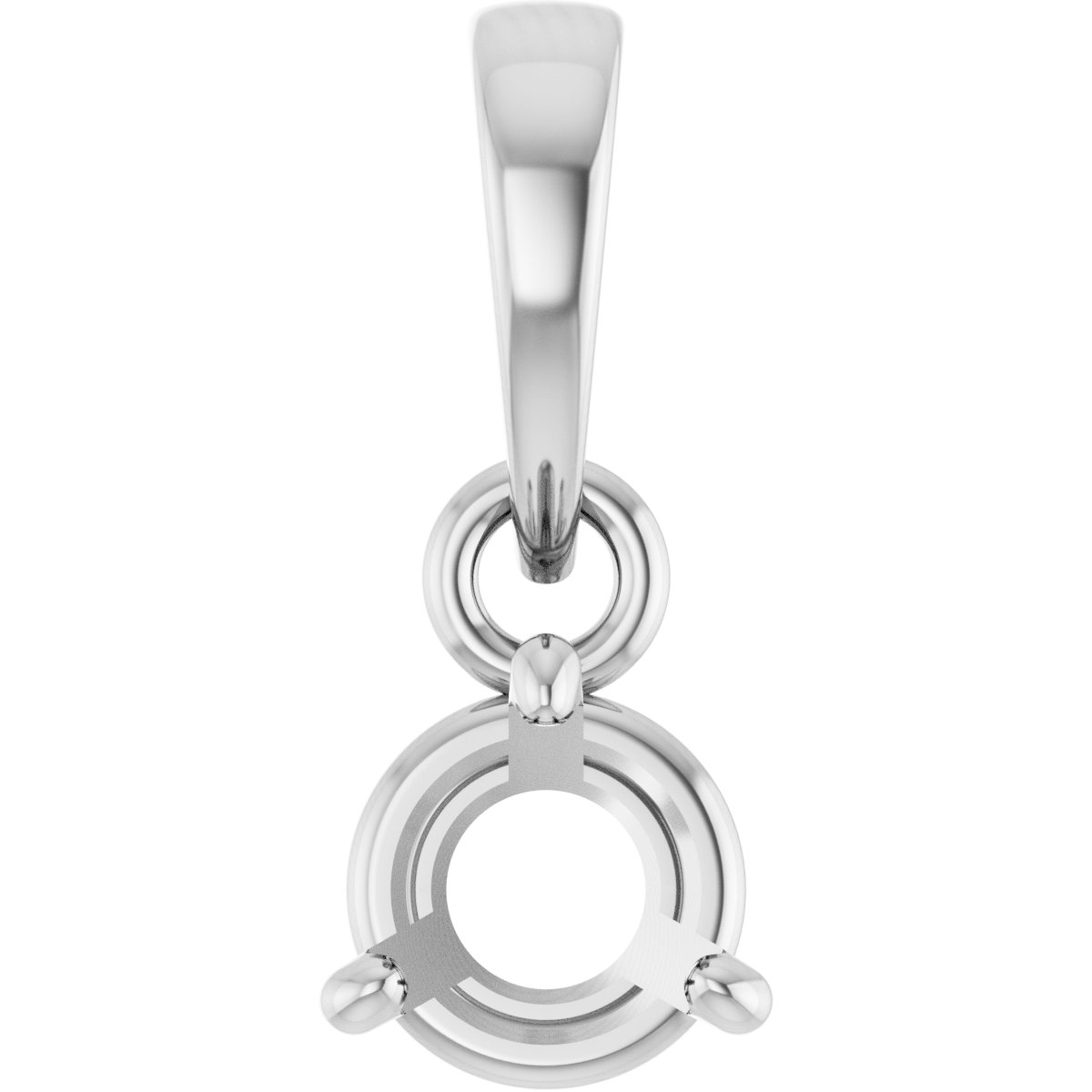 Round 3-Prong Pendant